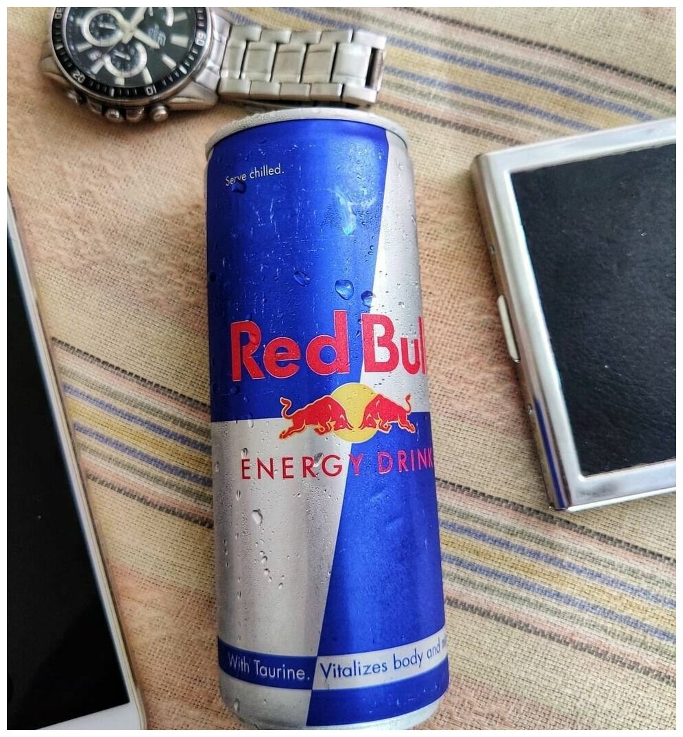 Ред булл (Red Bull) упаковка 12шт - фотография № 4