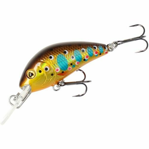 Воблер Mikado CAVALIER BROWN TROUT 4 см, 3,6 г, 2,0 м.- плавающий PWF-CA-4F-BT