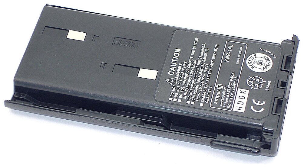 Аккумулятор Amperin для Kenwood TK-260 TK-360 TK-2100 (KNB-15) Li-ion 2000mAh 7.4V