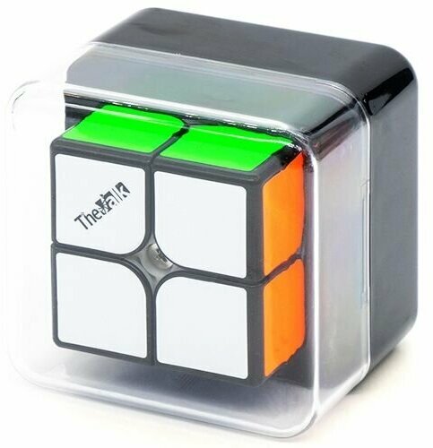 Кубик Рубика QiYi MoFangGe Магнитный 2x2х2 Valk 2 LM / Черный пластик / Головоломка для подарка