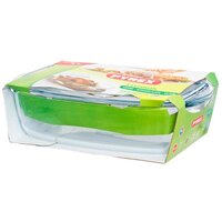 Утятница PYREX 6,5л 38х22х11см жаростойкое стекло с крышкой