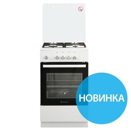 Плита газовая DeLuxe 5040.32 гкр чуг реш - фотография № 2