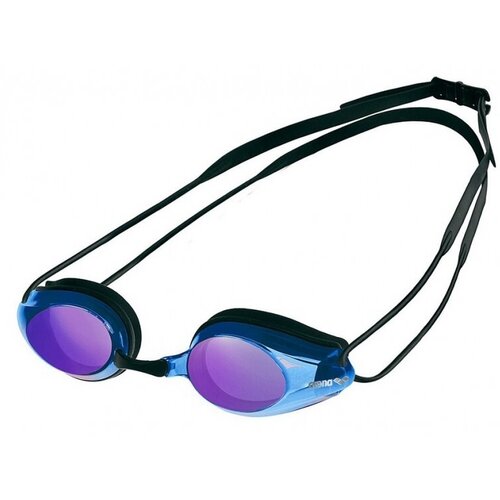 Очки для плавания Arena Tracks Mirror, зеркально-синие очки для плавания arena tracks арт 92341 055
