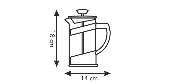 Заварной чайник и кофейник 0.6л Tescoma teo - фото №4
