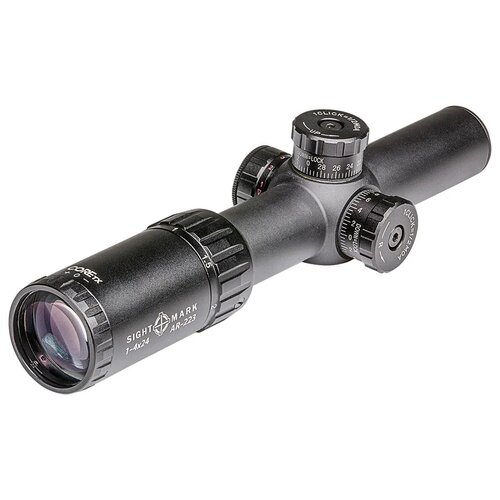 оптический прицел sightmark citadel 1 10x24 hdr подсветка сетки plex 1 2moa sm13138hdr Оптический прицел Sightmark Core TX 1-4x24AR-223 (тактическая сетка, подсветка зеленая/красная, кольца в комплекте)