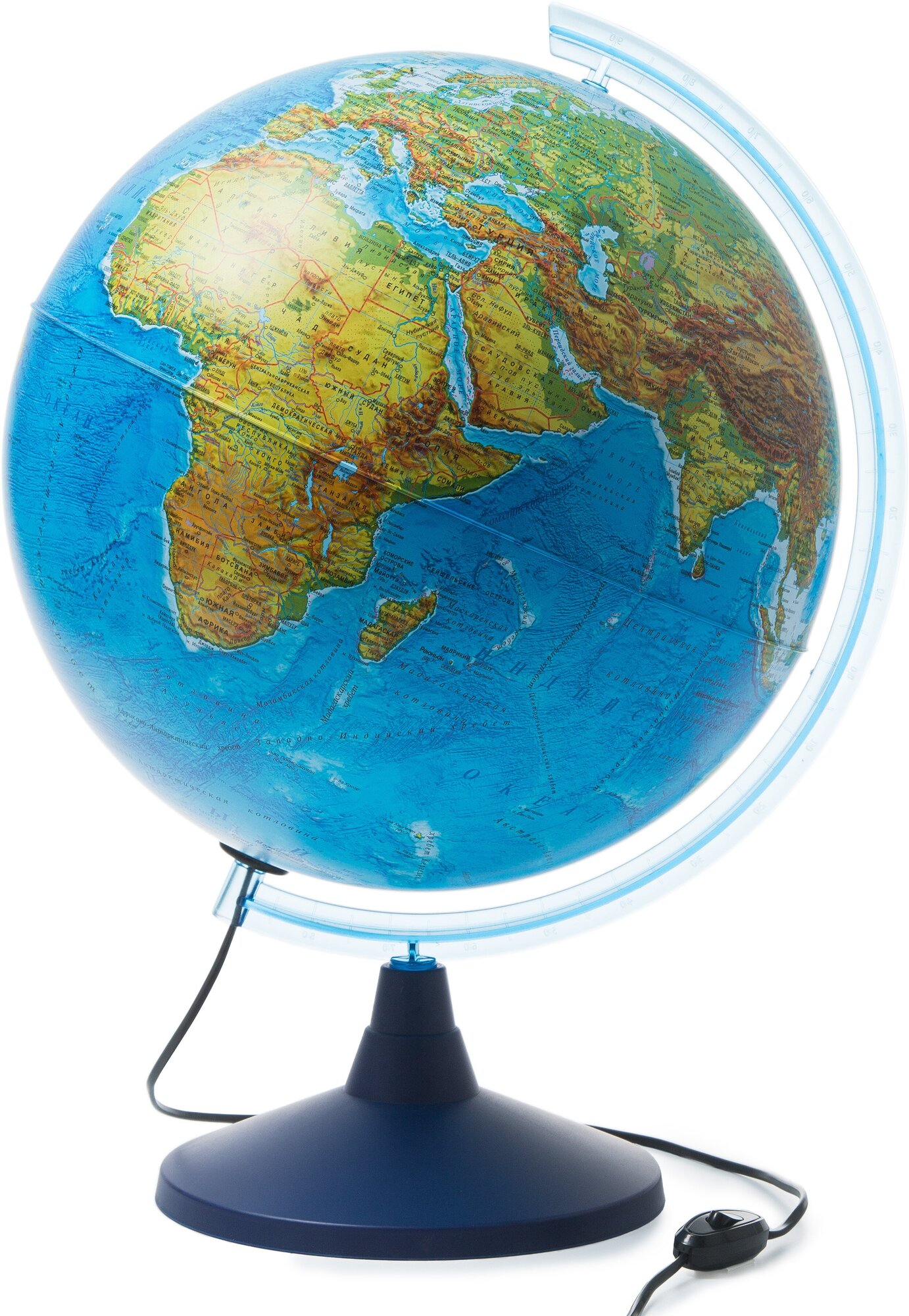 Глобус Земли с двойной картой и подсветкой, d=40 см GlobusOff 119162