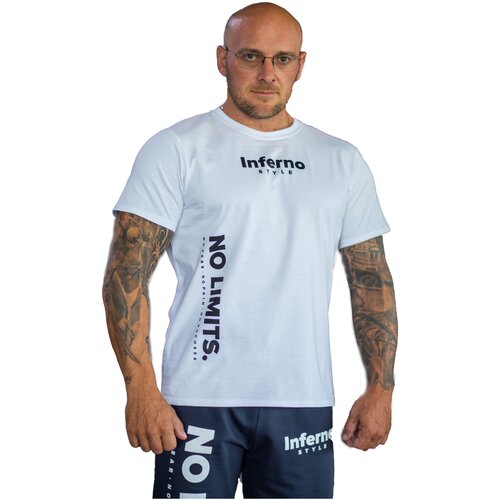 фото Футболка классика "no limits" белый inferno style