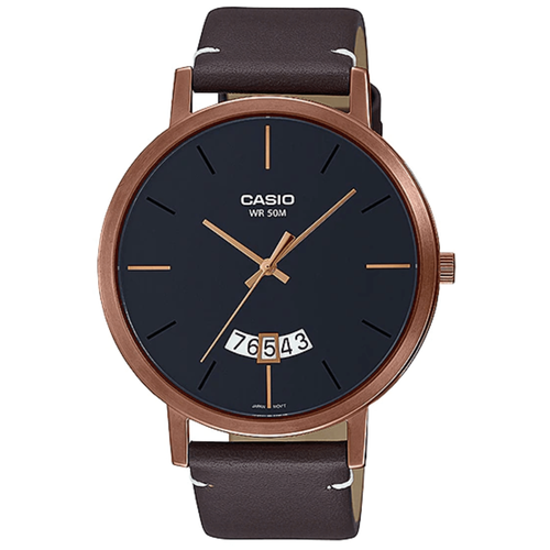 Наручные часы CASIO Collection MTP-B100RL-1E, серебряный, черный наручные часы casio collection японские наручные часы casio collection mtp b100rl 1e золотой