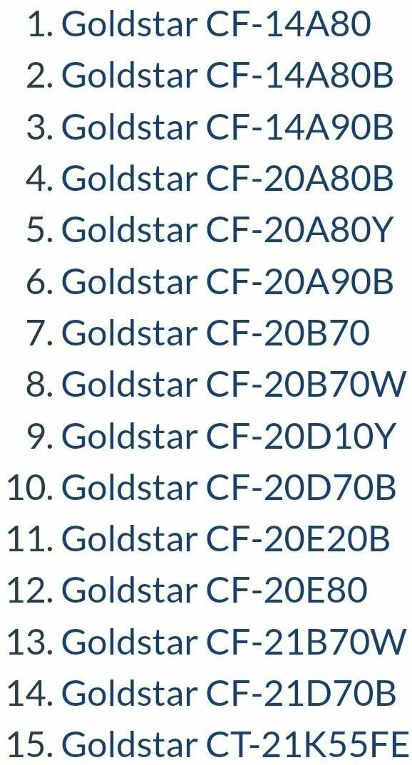 Пульт 105-230A для GOLD STAR/голд стар телевизора