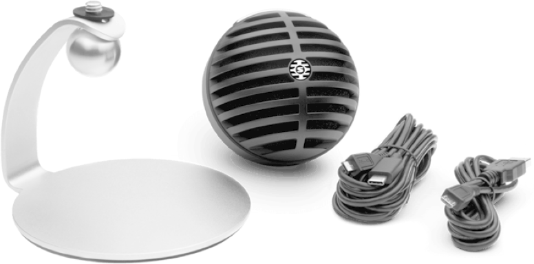 Микрофон универсальный Shure MV5C-USB кондесаторный USB, черный - фото №6