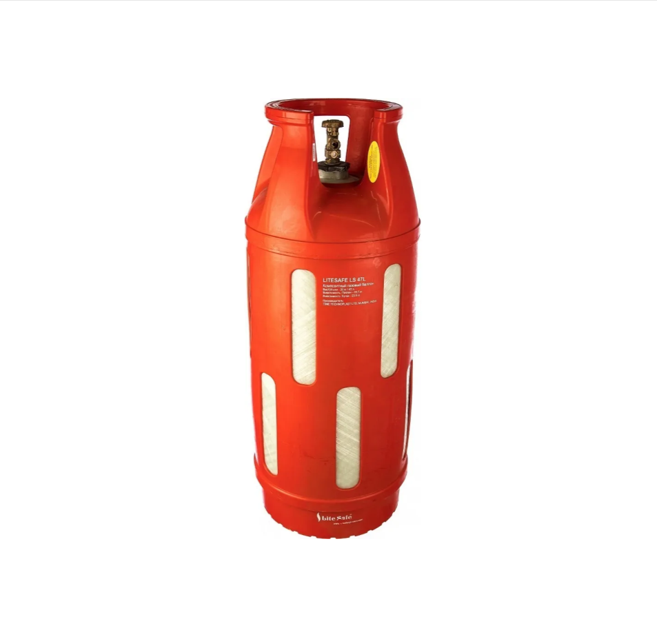 Полимерно-композитный баллон для газа 47л/20кг Litesafe - фото №18