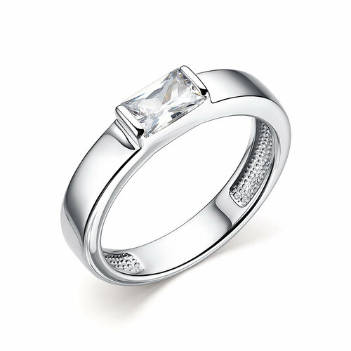 Кольцо Oriental серебро, 925 проба, фианит, размер 18