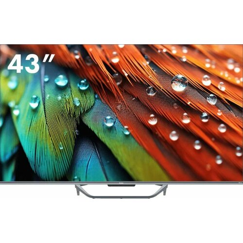 Телевизор Haier Smart TV S4 QLED 4K Ultra HD серый смарт ТВ Android TV 4086700₽