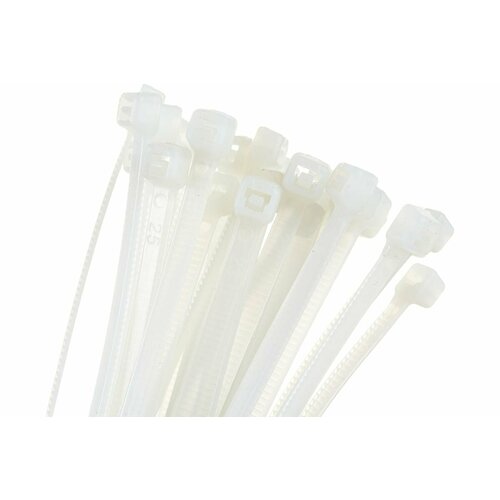 Стяжка кабельная 4х250 белая