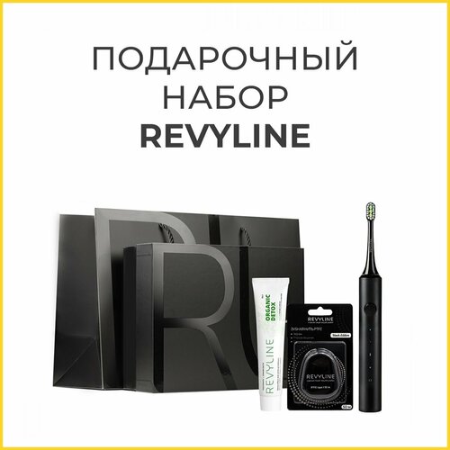 Подарочный набор Revyline Black №1 набор профилактический revyline с пеналом персиковый