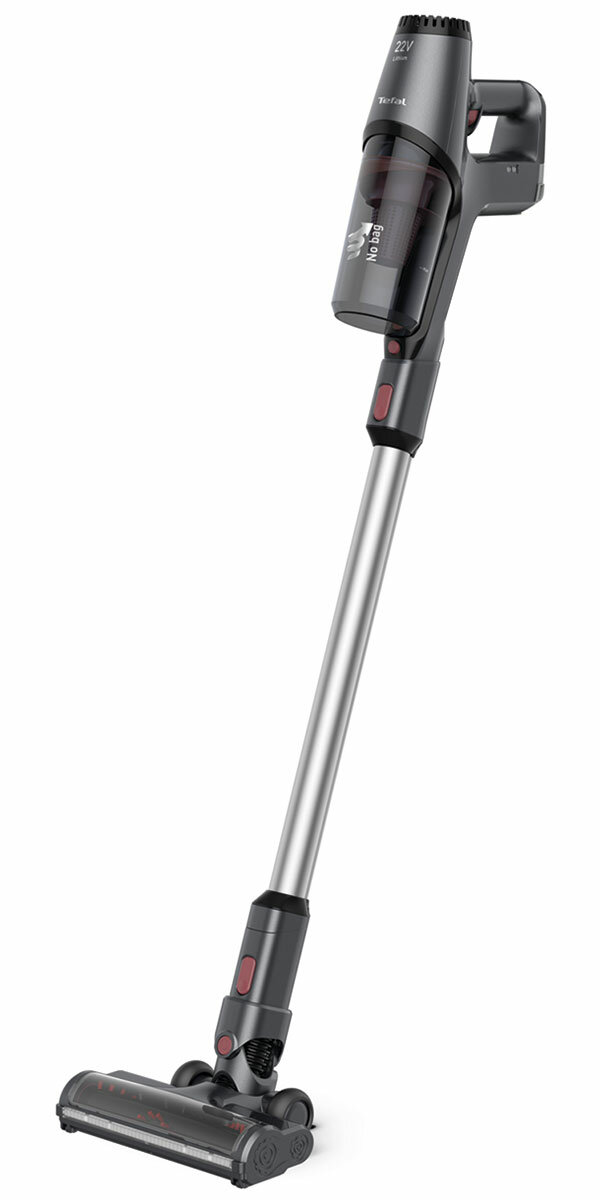 Пылесос вертикальный Tefal Cordless ST. Cleaner X-Pert 3.60 (TY6933WO) серый/красный