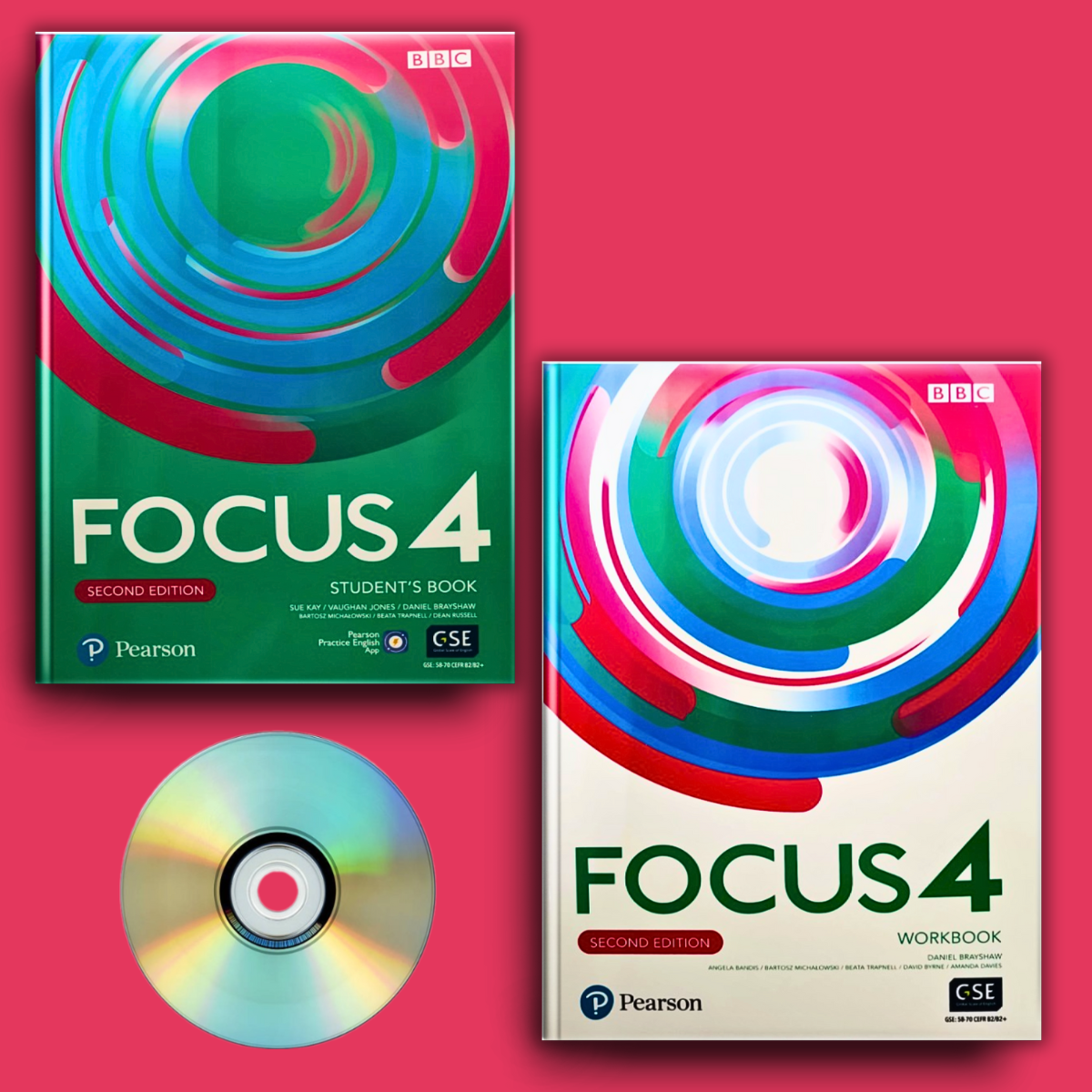 Focus 4 (2nd) Комплект Student's Book + Workbook + CD