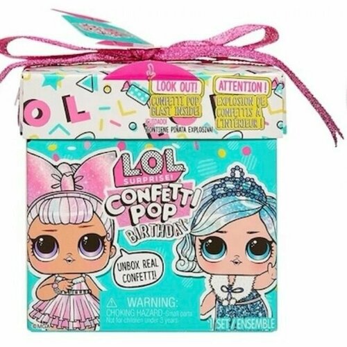 L.O.L. Surprise Куколка Confetti pop Birthday 8 см