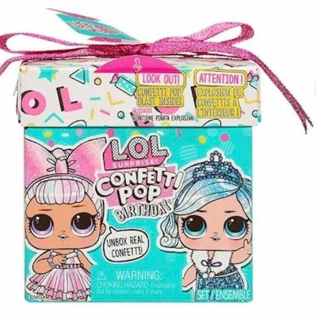 L.O.L. Surprise Куколка Confetti pop Birthday 8 см
