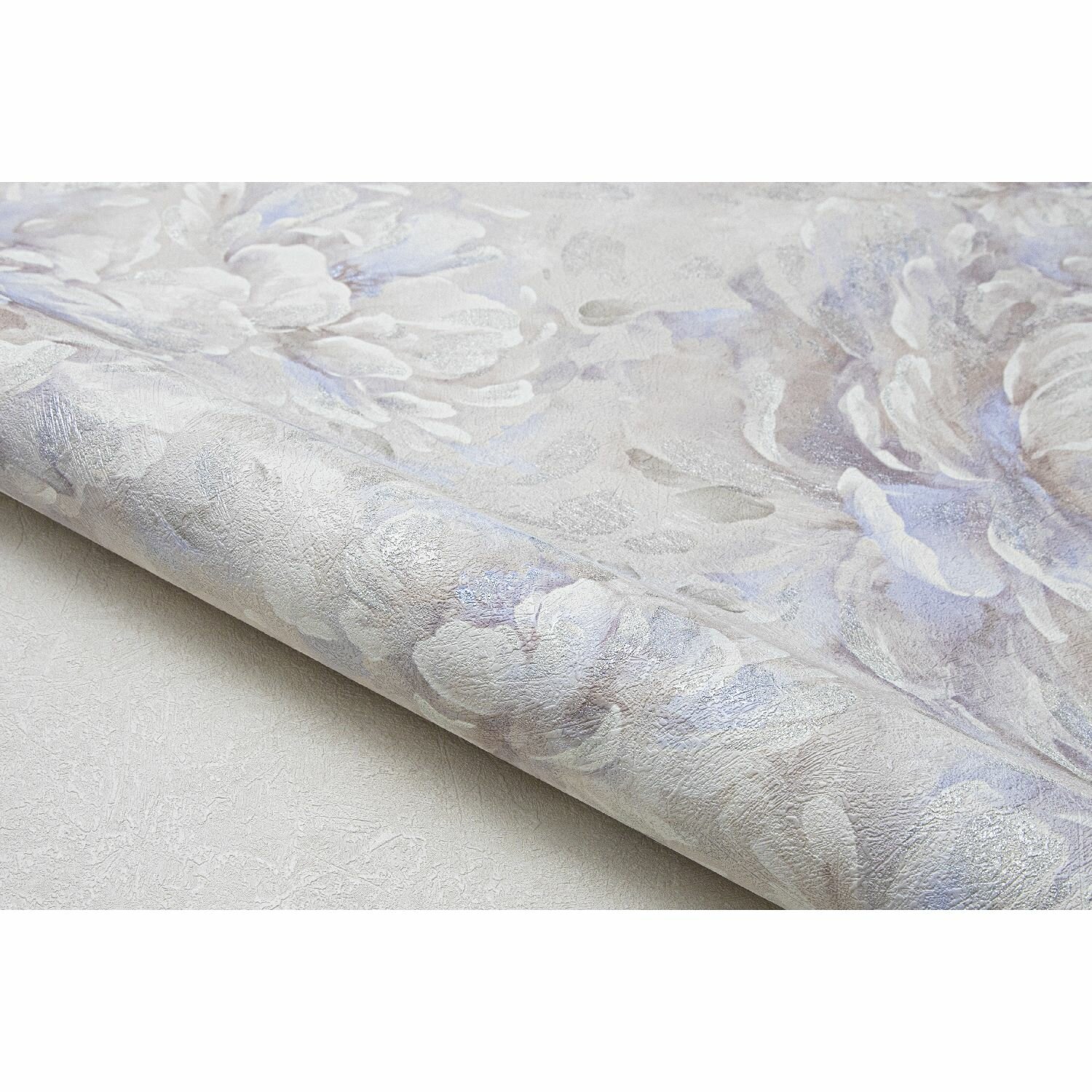 Обои флизелиновые WallSecret Grand Fleur бежевые 1.06 м 8622-13 - фото №4