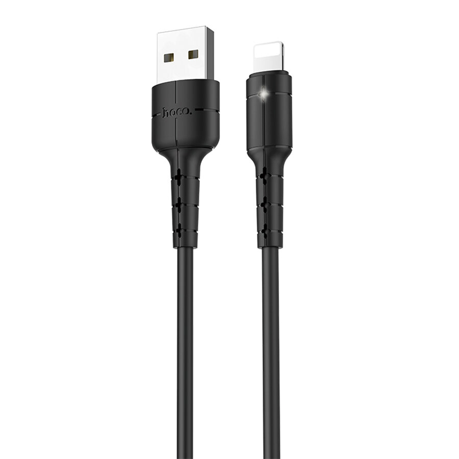 Кабель для айфон USB HOCO X30 Star USB - Lightning, 2А, 1.2 м, черный
