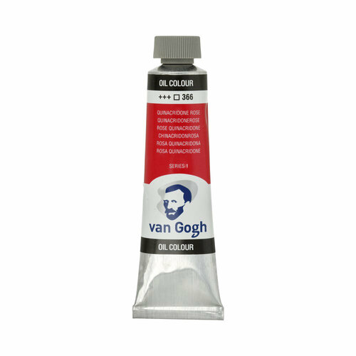фото Royal talens краска масляная van gogh цвет 366 розовый квинакридон 40 мл