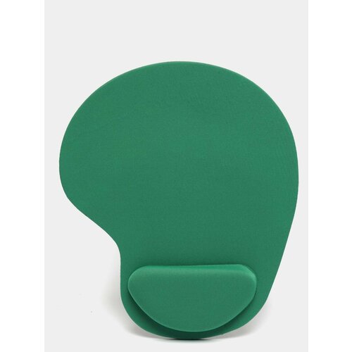 Коврик для мыши с подставкой (подушкой) на запястье, Цвет Зеленый
