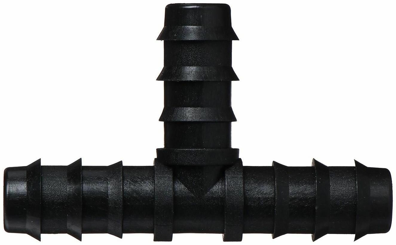 фото Тройник Т-образный, для шланга 1/2" (12 мм), пластик