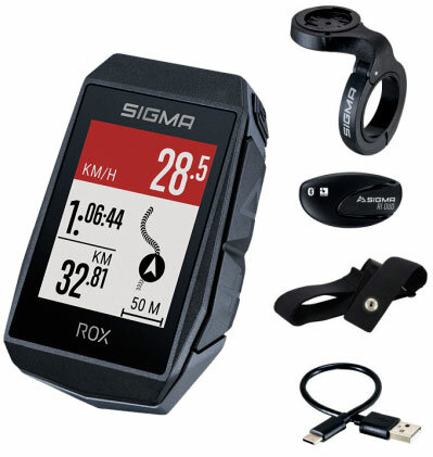 Велокомпьютер SIGMA ROX 11.1 Evo HR Set, черный