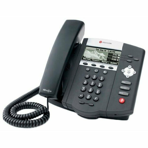 VoIP-телефон Polycom SoundPoint IP 450 voip телефон polycom soundpoint ip 550