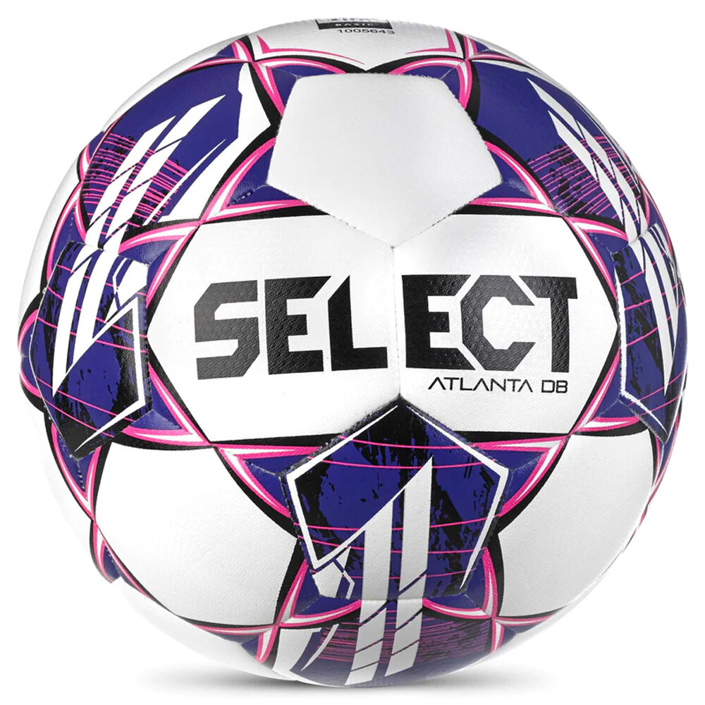 Футбольный мяч SELECT Atlanta DB V23, бел/фиол/роз, р.5