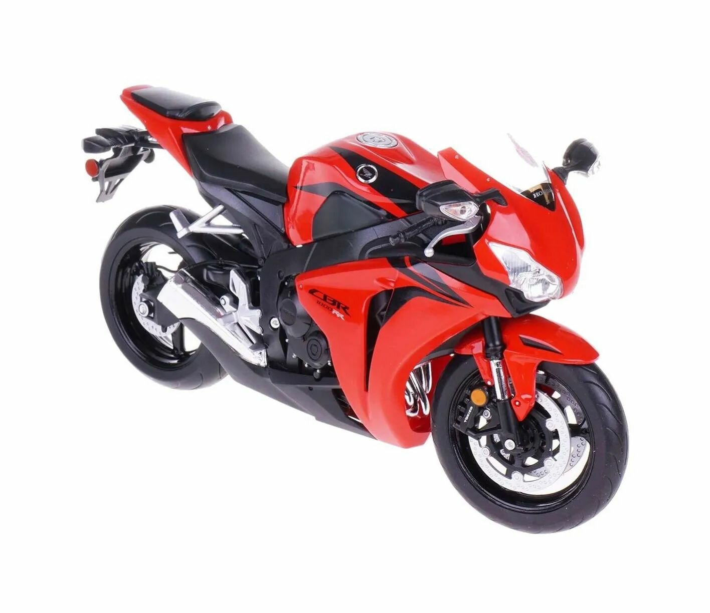 Мотоцикл Welly 1:10 Honda CBR 1000 RR 2009 красный - фото №3