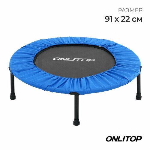 Батут детский ONLITOP d91 см цвет синий 4483₽