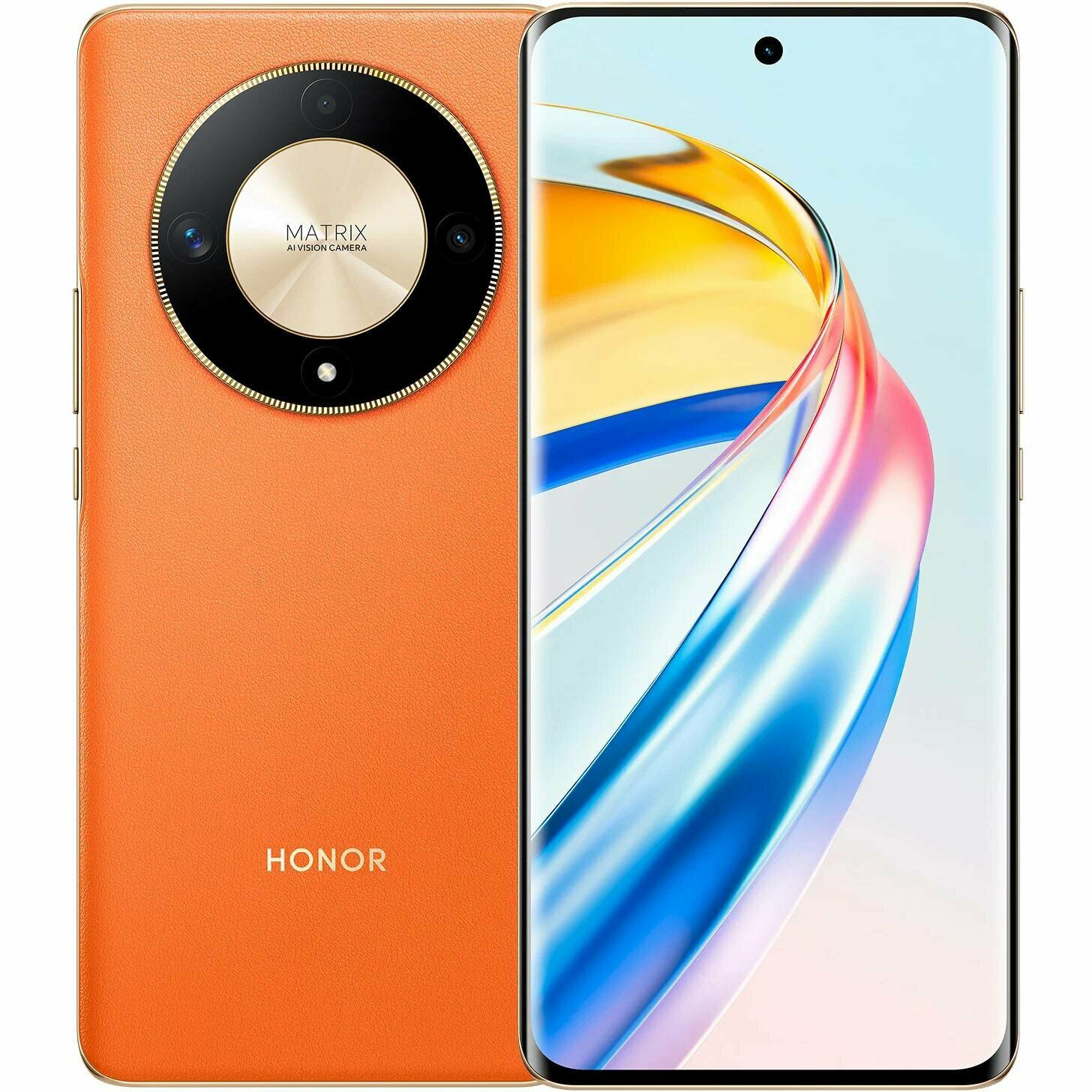 Смартфон Honor X9b 8/256 Гб, оранжевый (Ростест)