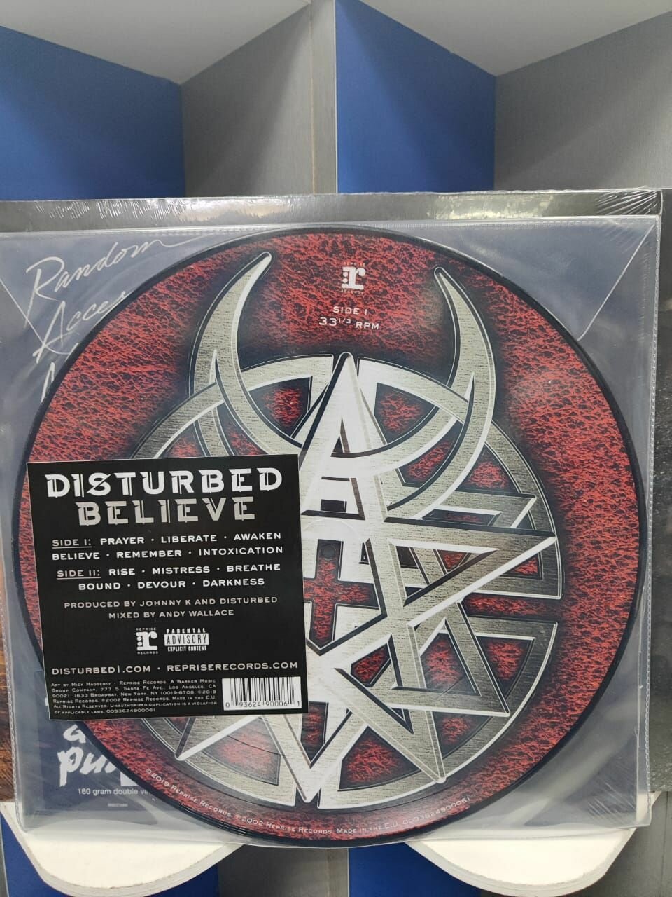 Виниловая Пластинка Disturbed Believe (Limited Picture Vinyl) (Lp) Warner Music - фото №8