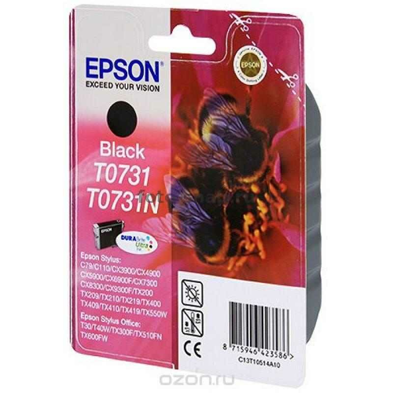 Картридж Epson C13T10514A10, 230 стр, черный