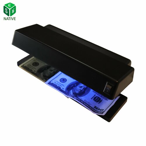 Детектор банкнот NATIVE NV-2028 черный