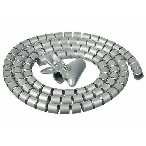 Кабельный органайзер Buro BHP CG22S Spiral Hose 20x2000mm Silver (BHP CG22S) кабельный органайзер buro spiral hose 20x2000mm black bhp cg202b