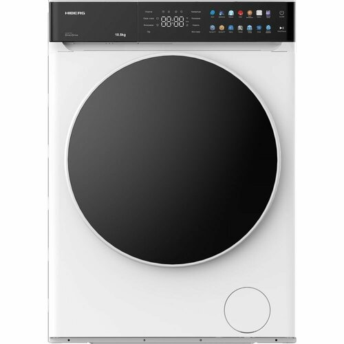 Стиральная машина HIBERG i-DDQ11 - 1014 W Inverter Прямой привод DD Smart - стирка в одно касание Обработка паром 105 кг 1400 оборотов 7996800₽