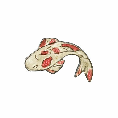 Брошь KEREMET, бежевый