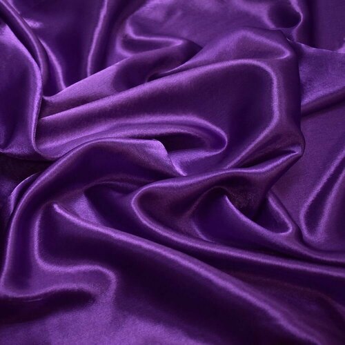 Ткань Атлас Сатин 70г/м2 фиолетовый 5х1,5м.