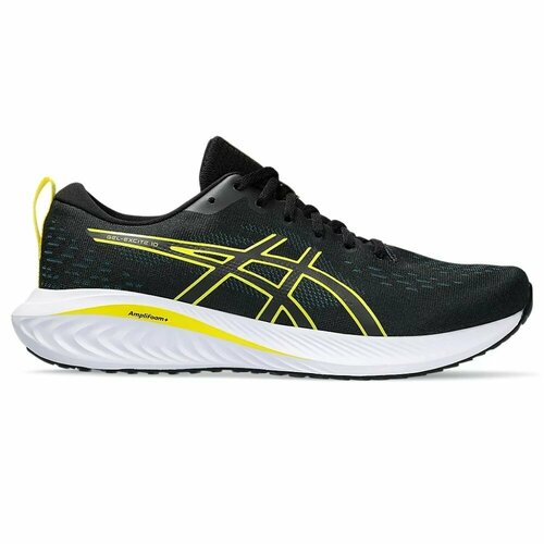 фото Кроссовки asics, размер us 9; 27 см; uk 8; eur 42,5, черный, желтый