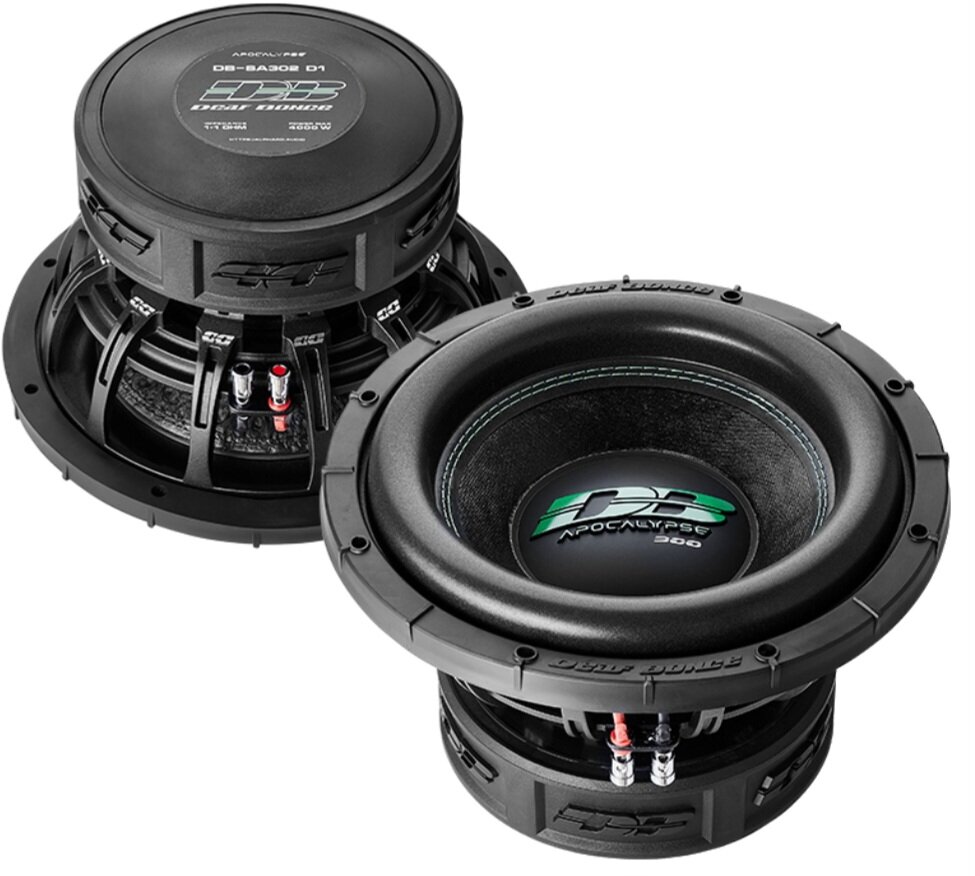 Сабвуфер Apocalpse DB-SA302D2, 4000w Max