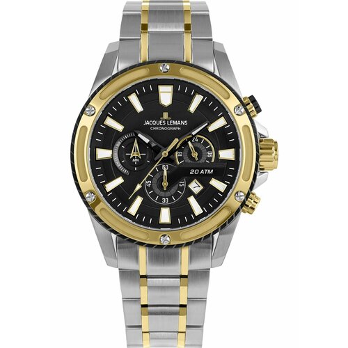 фото Наручные часы jacques lemans sport, черный