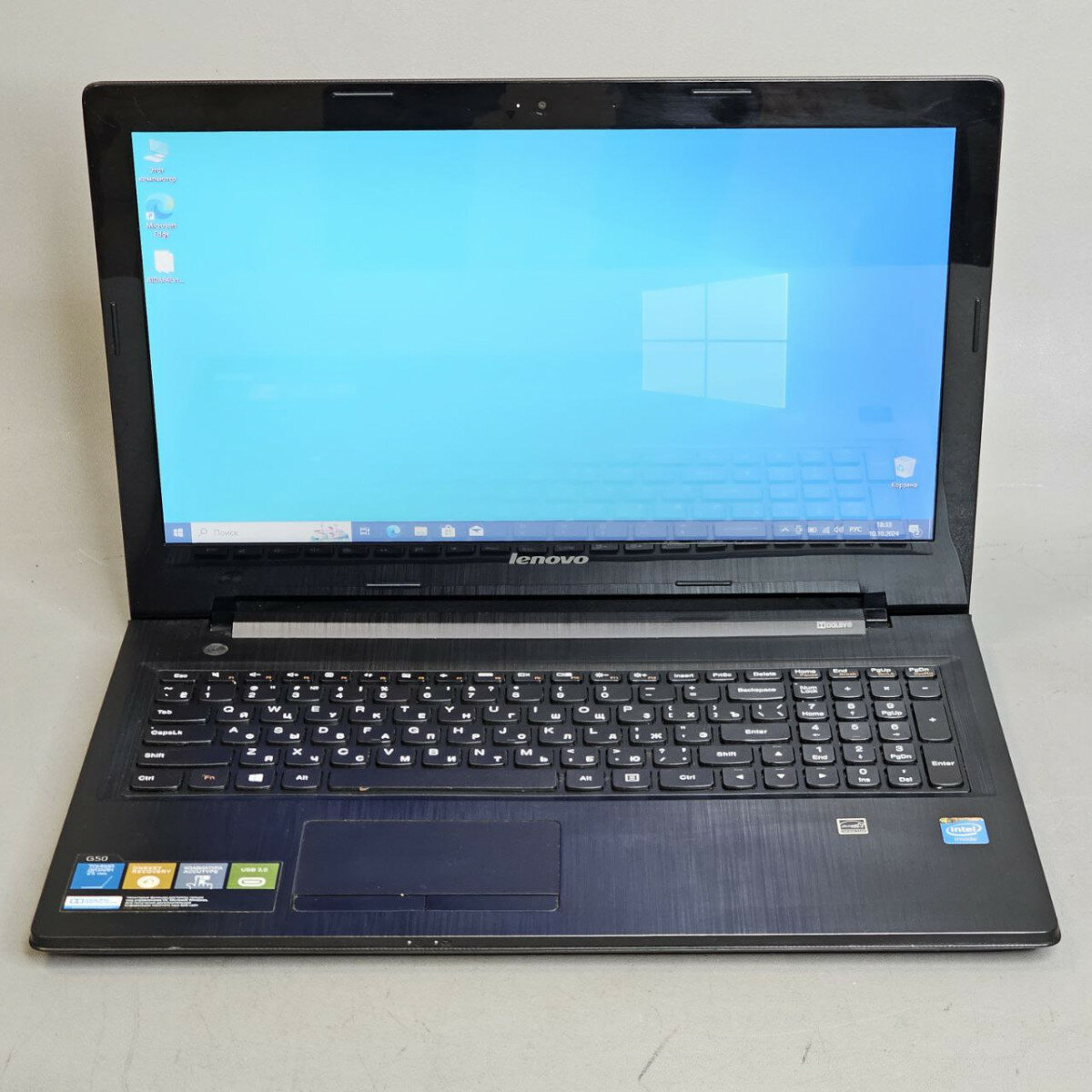15.6" Ноутбук Lenovo G50-30 черный