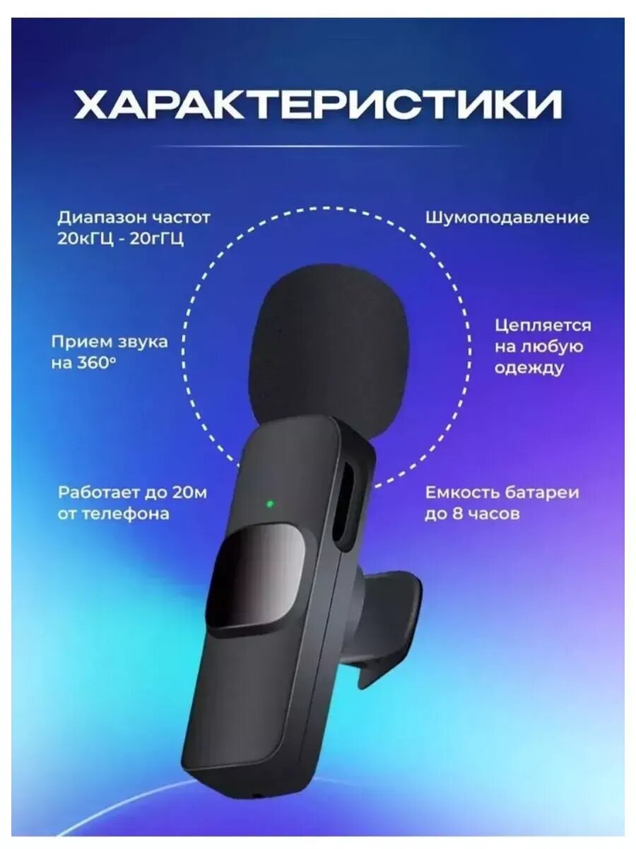 Микрофон беспроводной накамерный BOYA WM-4 — фото 1