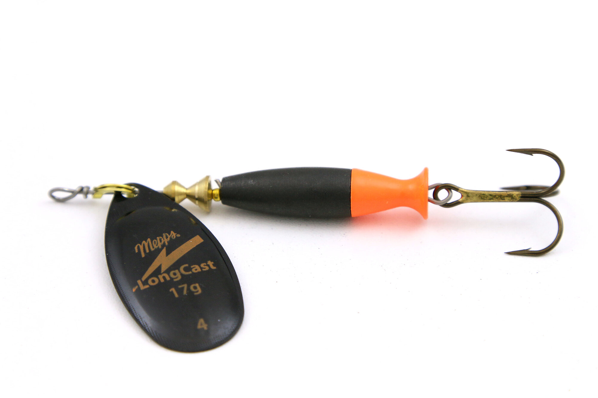 Блесна вращающаяся MEPPS Aglia Long Cast 17.0г №4 #Bl