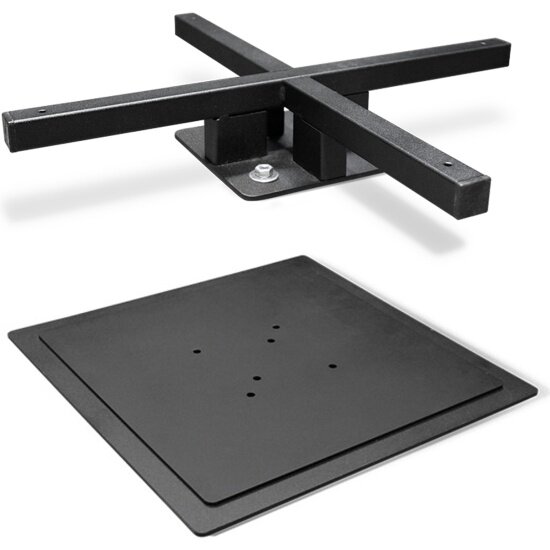 Основание к стойке Sheffilton SHT-BS1 черный муар