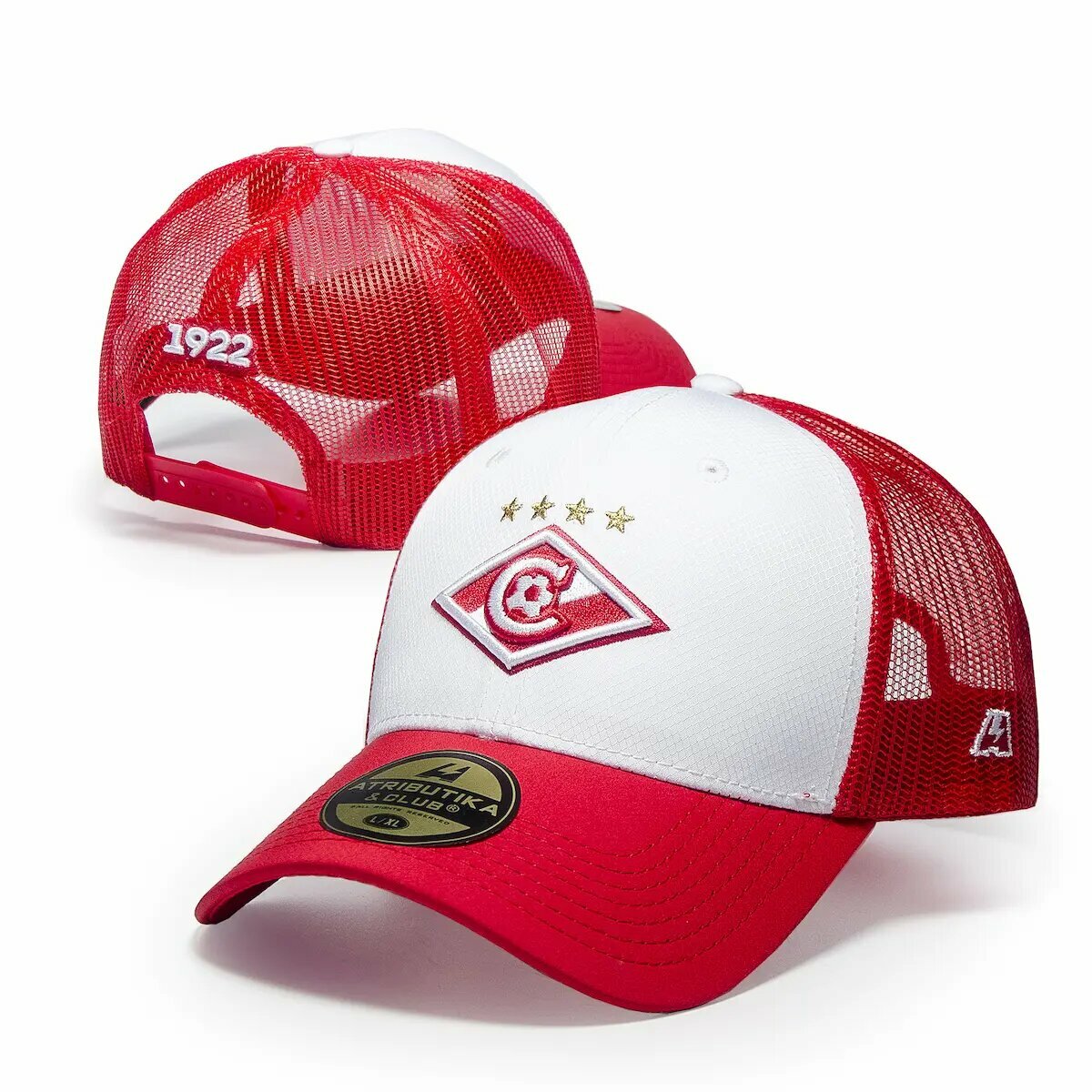 Бейсболка СПАРТАК для мужчин и женщин, размер OneSize