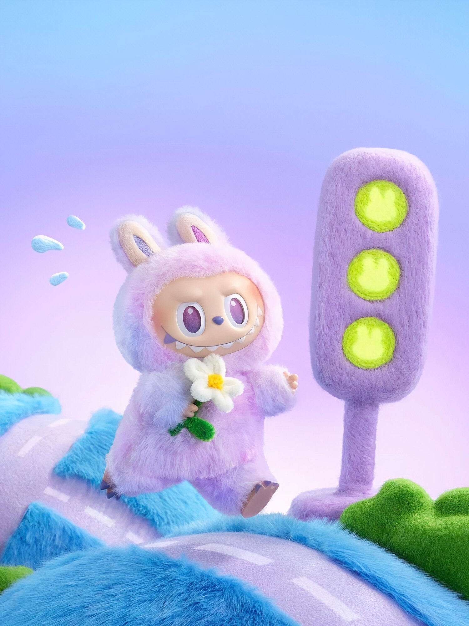 Labubu V3 The Monsters Big Into Energy Series фигурка